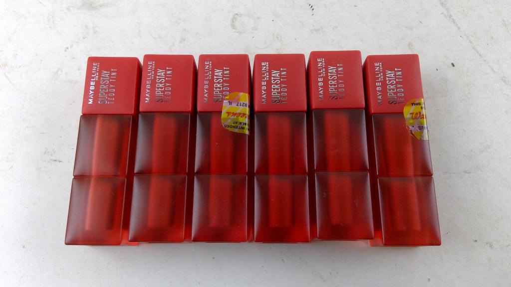 Maybelline Super Stay Lip Tint, 6 Pieces