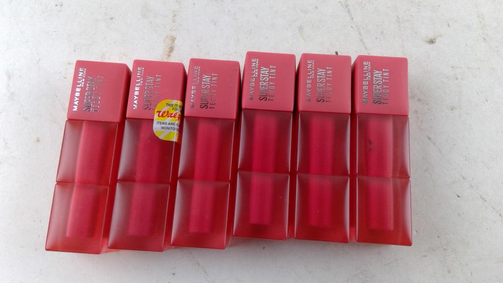 Maybelline Super Stay Lip Tint, 6 Pieces