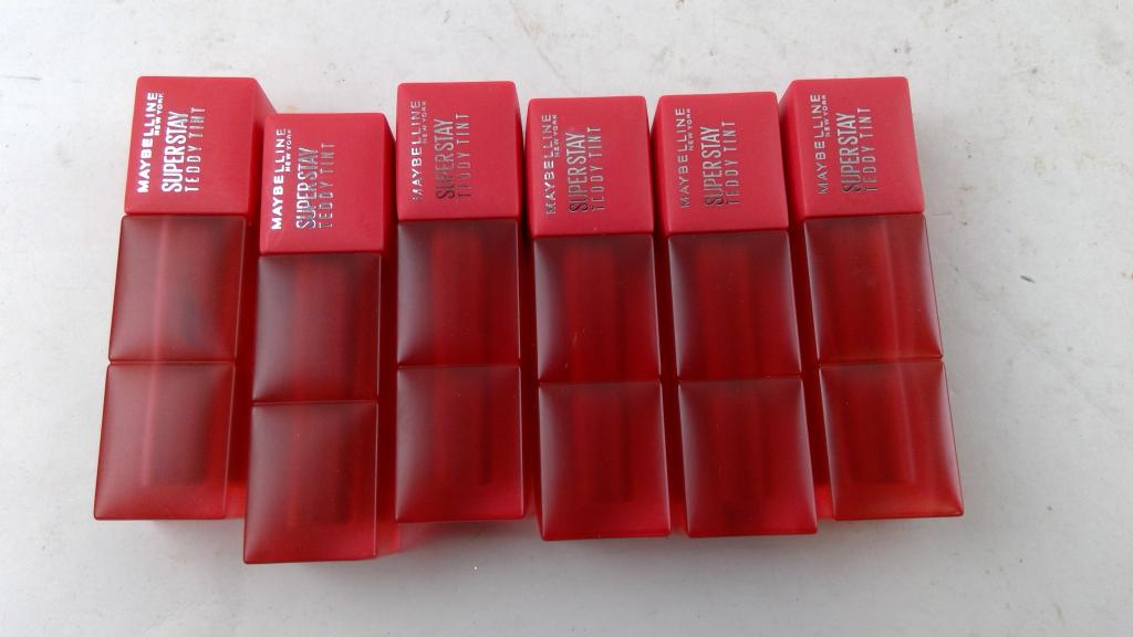 Maybelline Super Stay Lip Tint, 6 Pieces