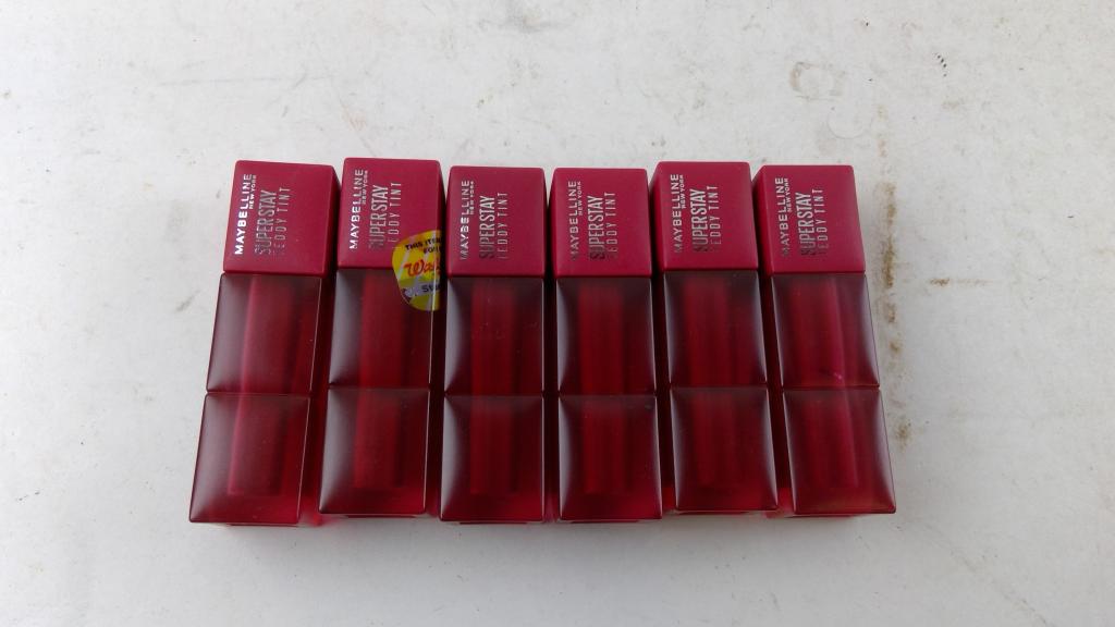 Maybelline Super Stay Lip Tint, 6 Pieces