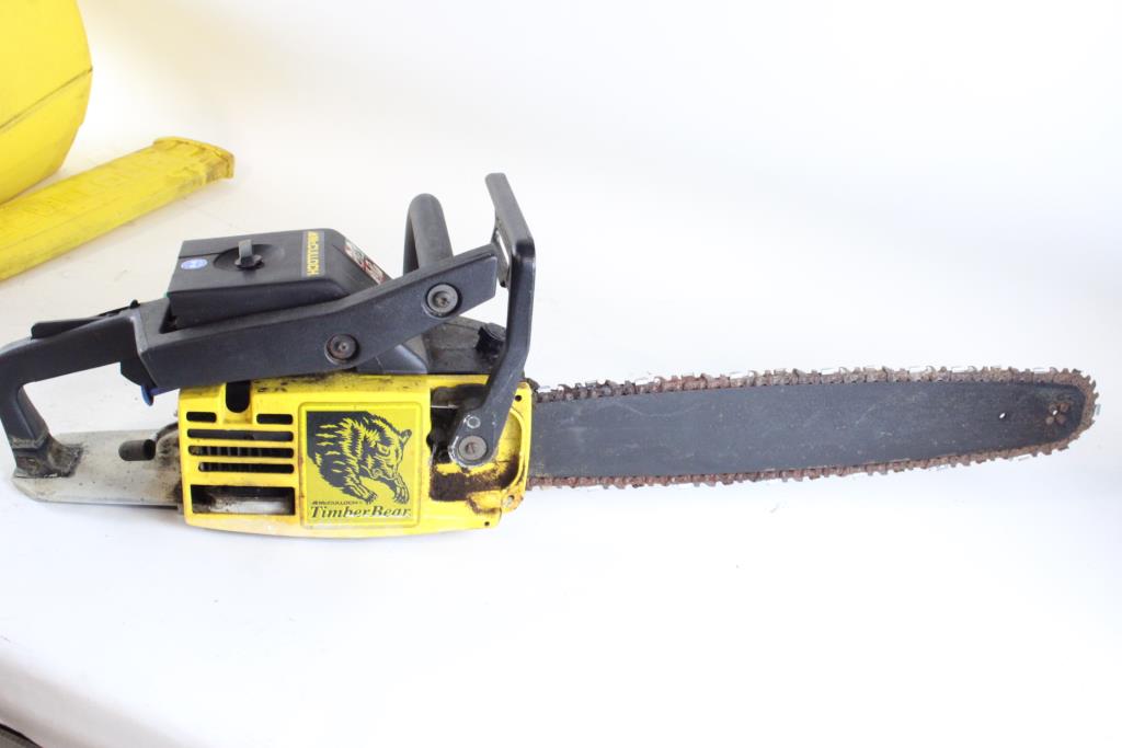 McCulloch Chainsaw Property Room