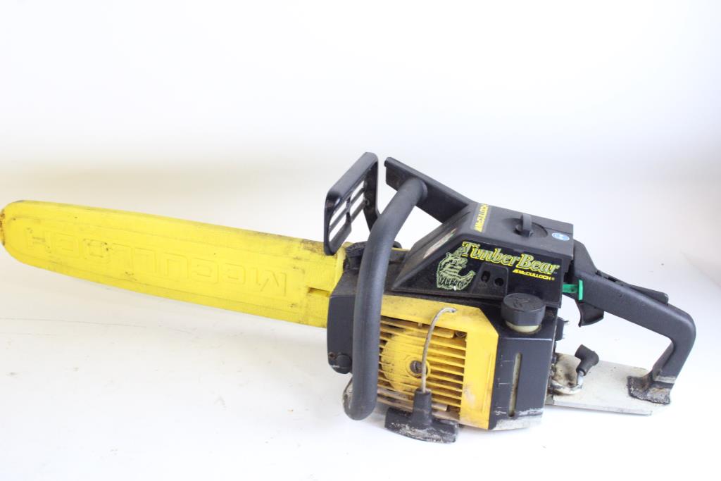 McCulloch Chainsaw Property Room