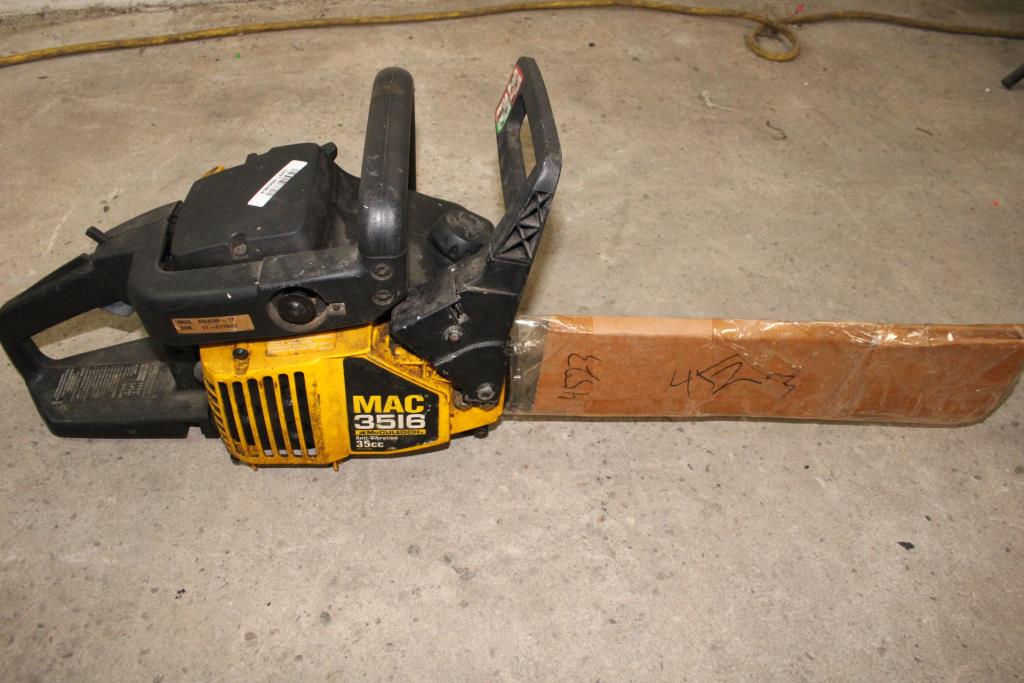 McCulloch MAC 3516 Chainsaw Property Room