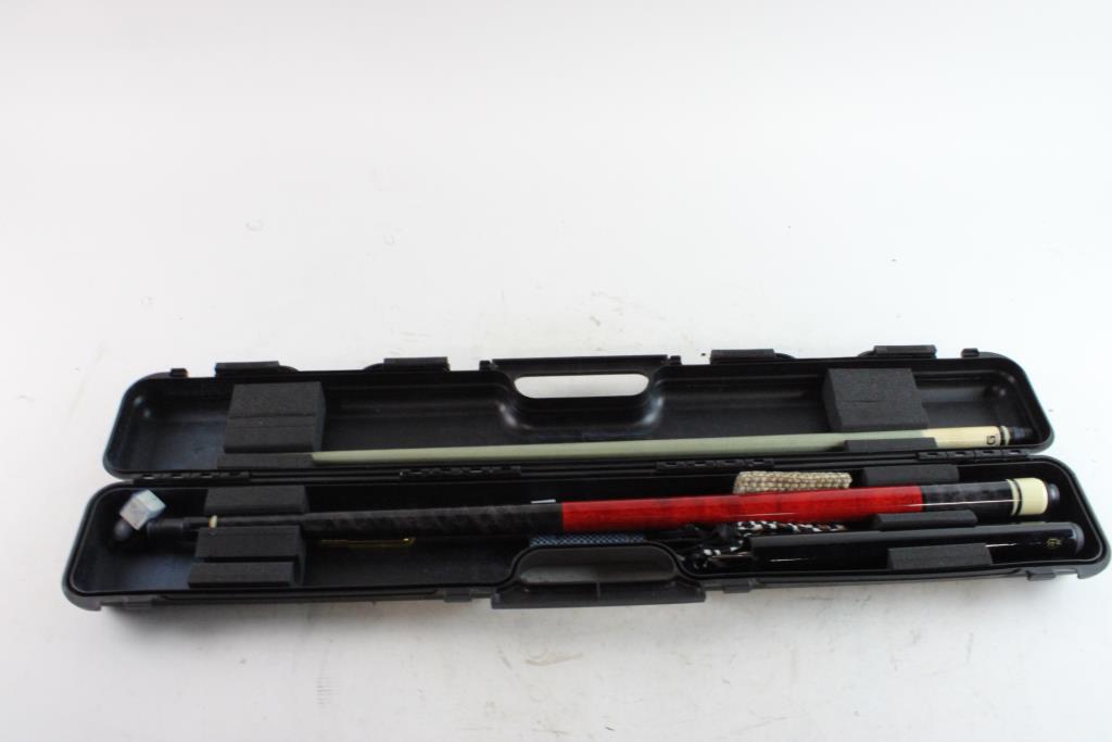 McDermott Pool Cue With Case Property Room