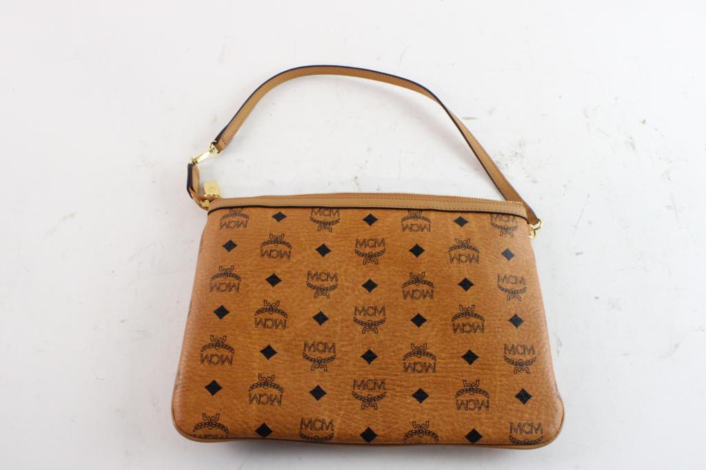 MCM Clutch Bag Doublechecked By Entrupy Property Room