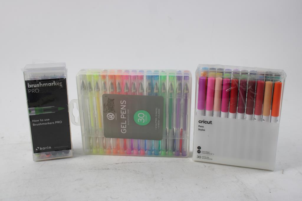 Mead Notebook, Cricut Colored Pens, Casio Calculator, And More, 13