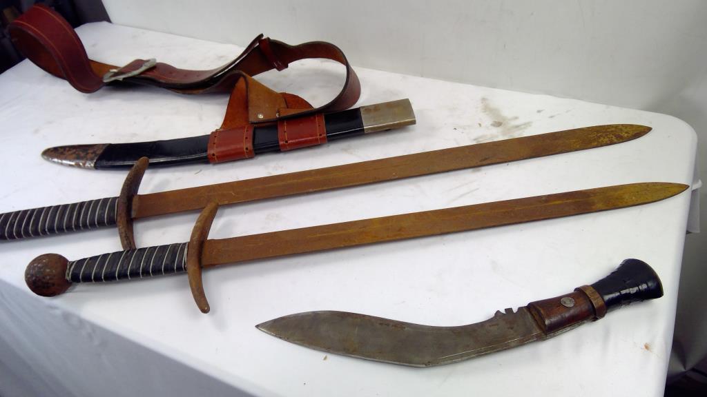 Medieval/Decorative Swords, Sword Sheath, Curved Blade