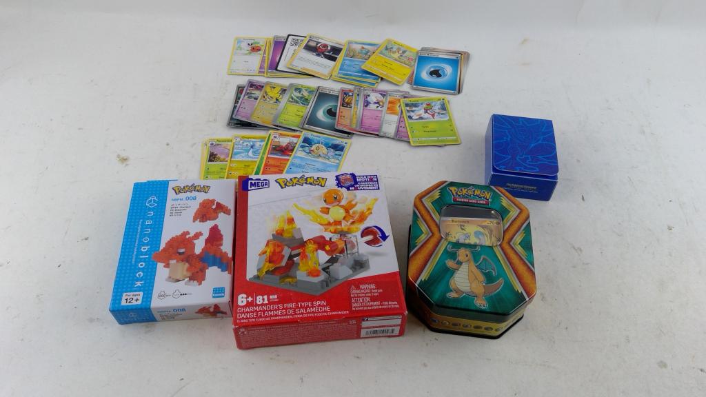 Mega Pokemon Charmander Building Toy Set And More 10+ Pieces