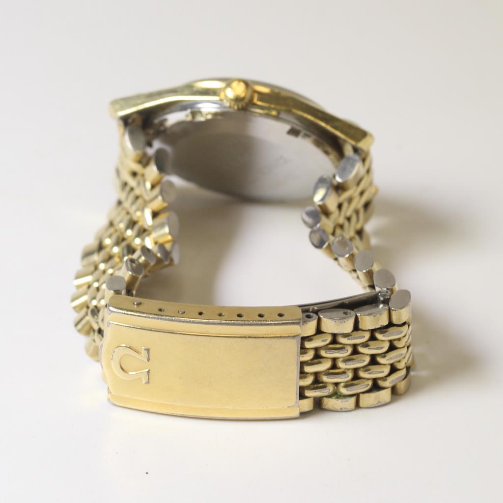 Mens 14kt Gold Plated 1960's Vintage Seamaster Omega Watch ...