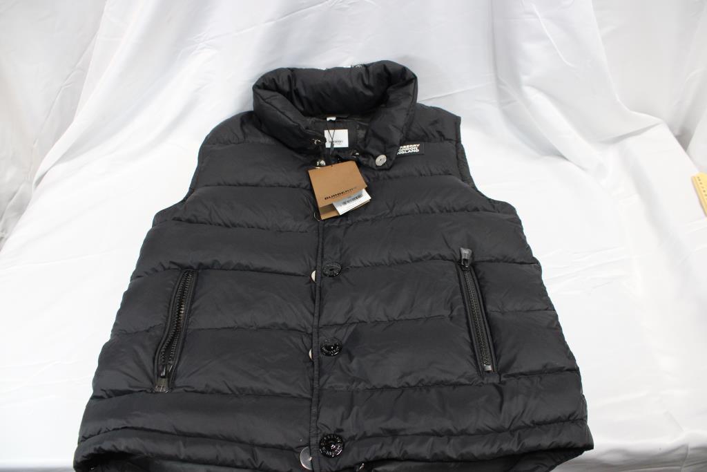 Men's Burberry Midland Puffer Jacket, Size Small