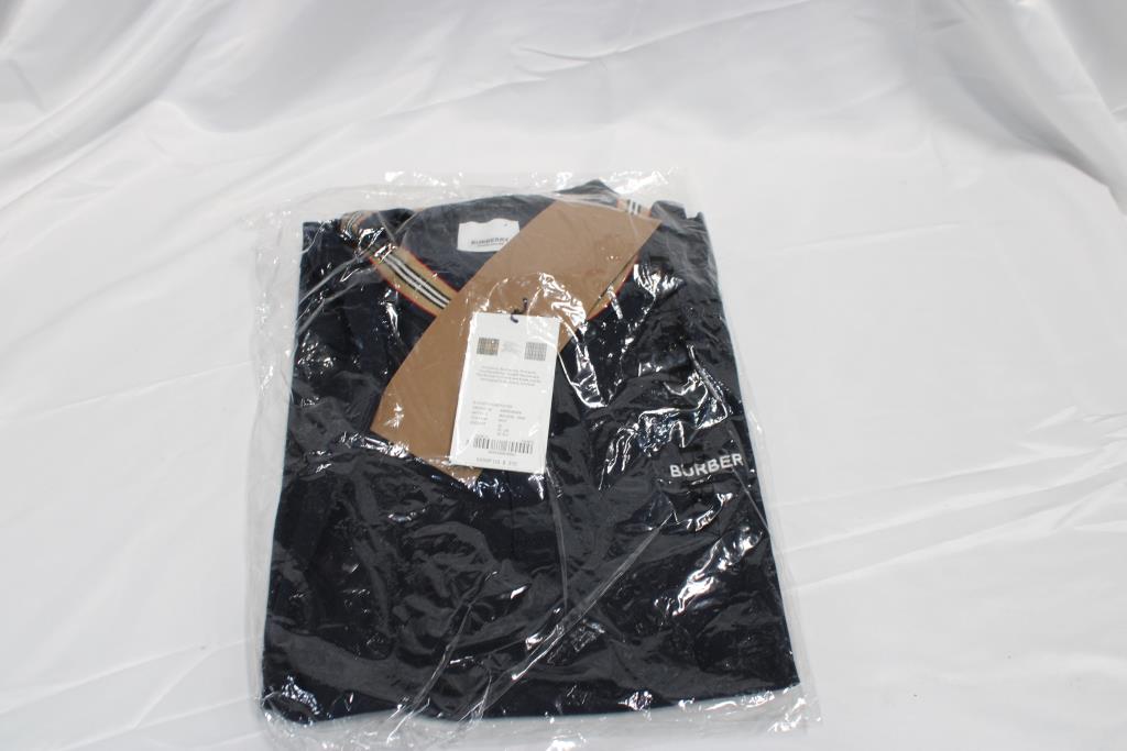 Men's Burberry Polo Shirt, Size XL
