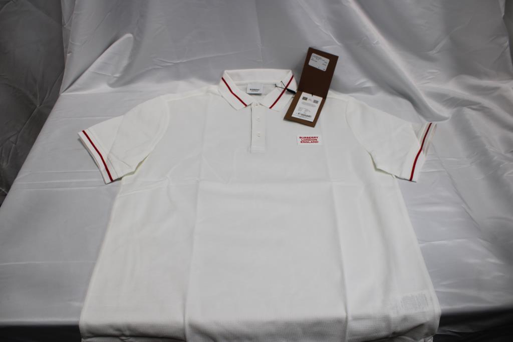 Men's Burberry Polo Shirt, Size XL