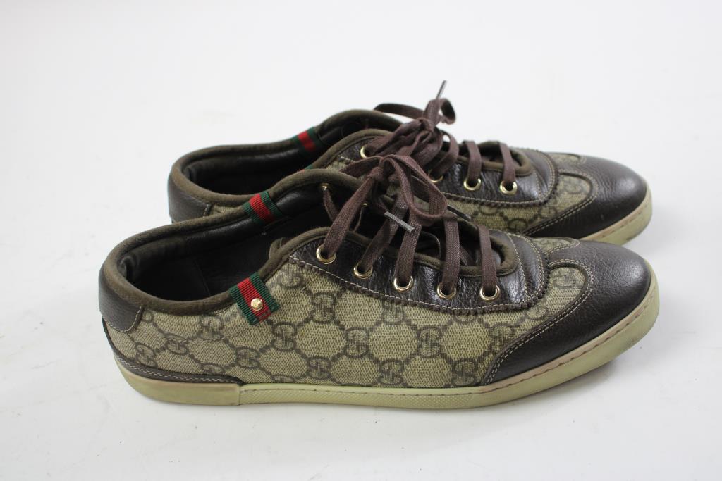 Men's Gucci Sneakers, Size 38.5 Property Room