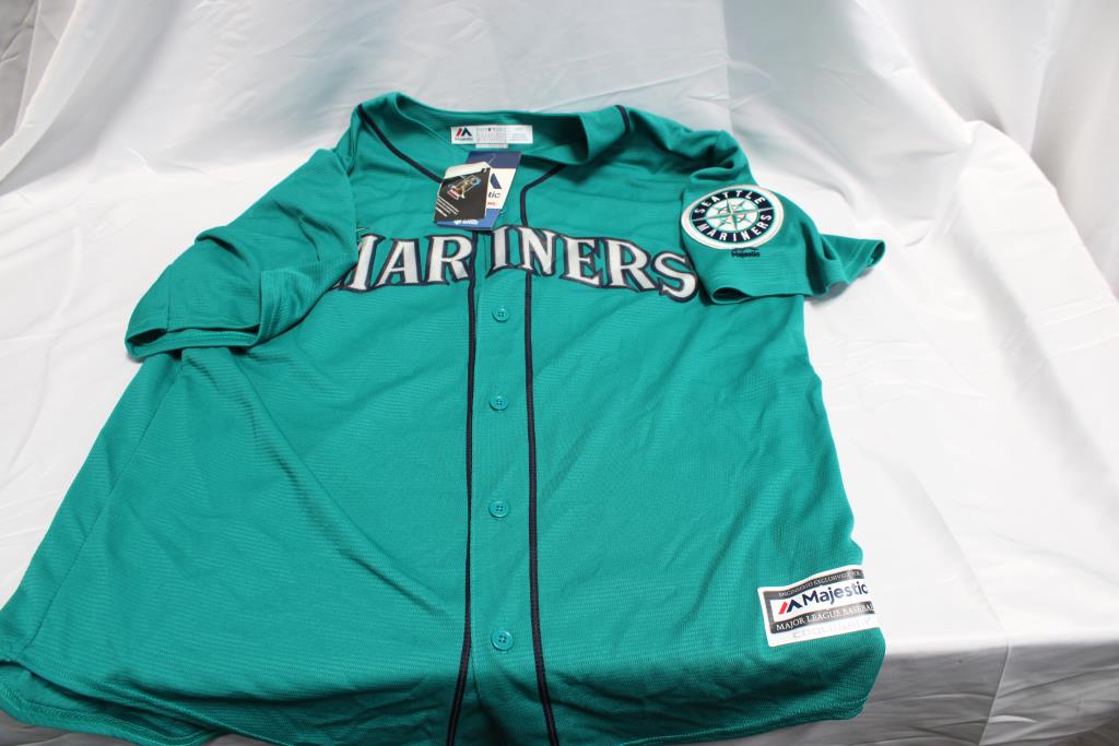 Men's Kyle Seager #15 Seattle Mariners Baseball Jersey Size L