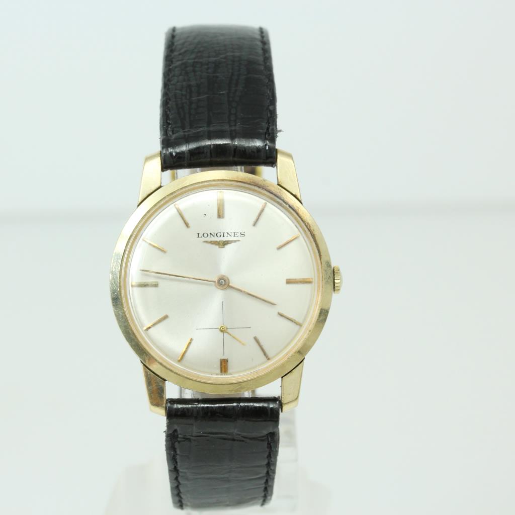 Men's Longines Vintage 10kt Gold Filled Watch | Property Room