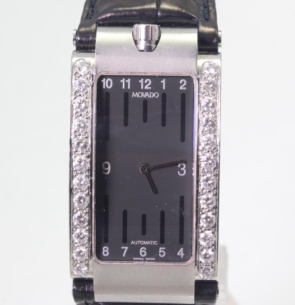 Movado Elliptica Automatic Diamond 