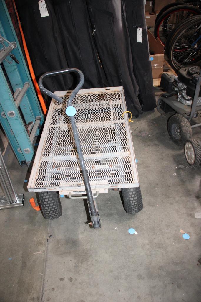 Metal Expanded Garden/Utility Wagon Property Room