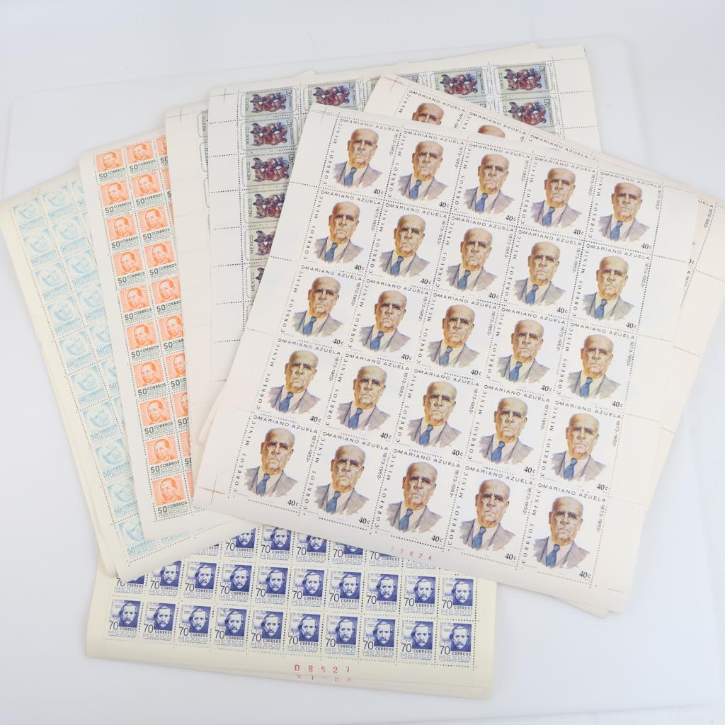 Mexican Stamps, 1000+ Pieces