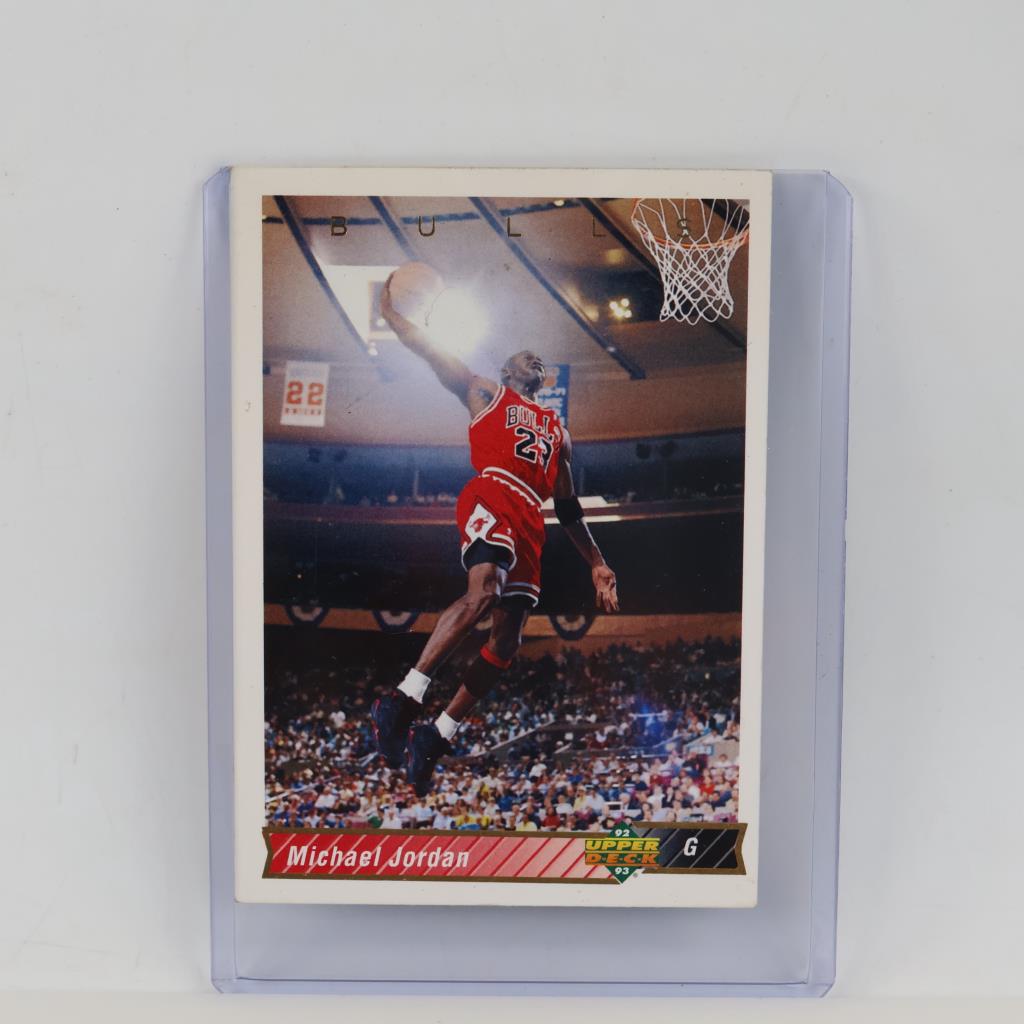 Michael Jordan Upperdeck Trading Card