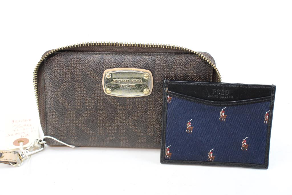 Michael Kors And Guess Wallets, 3 Pieces Property Room