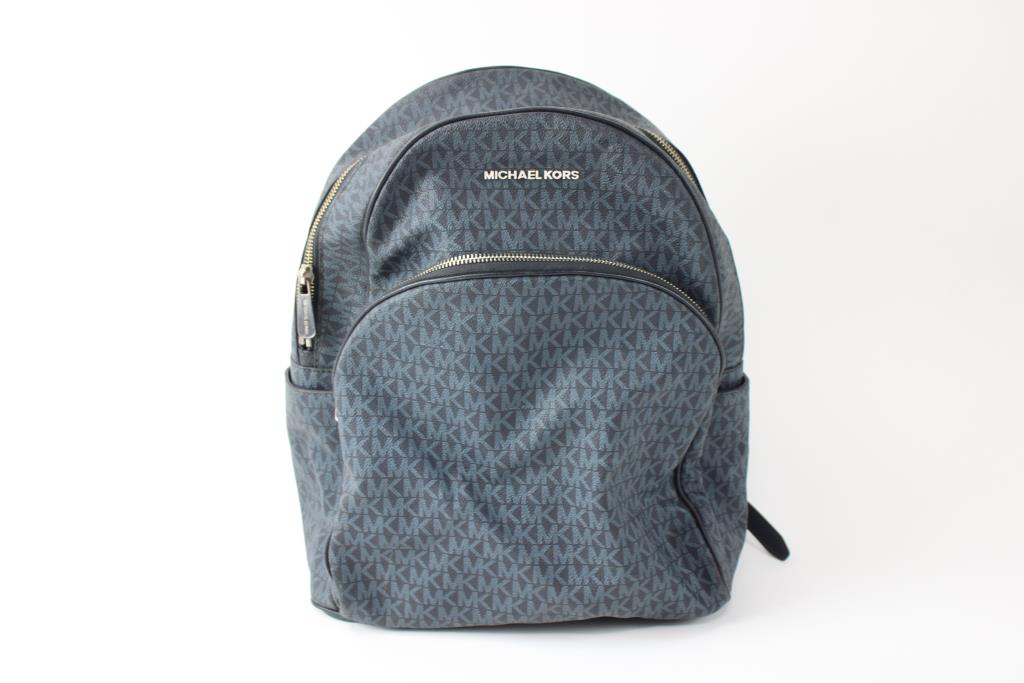 Michael Kors Backpack, Grey/Black Property Room