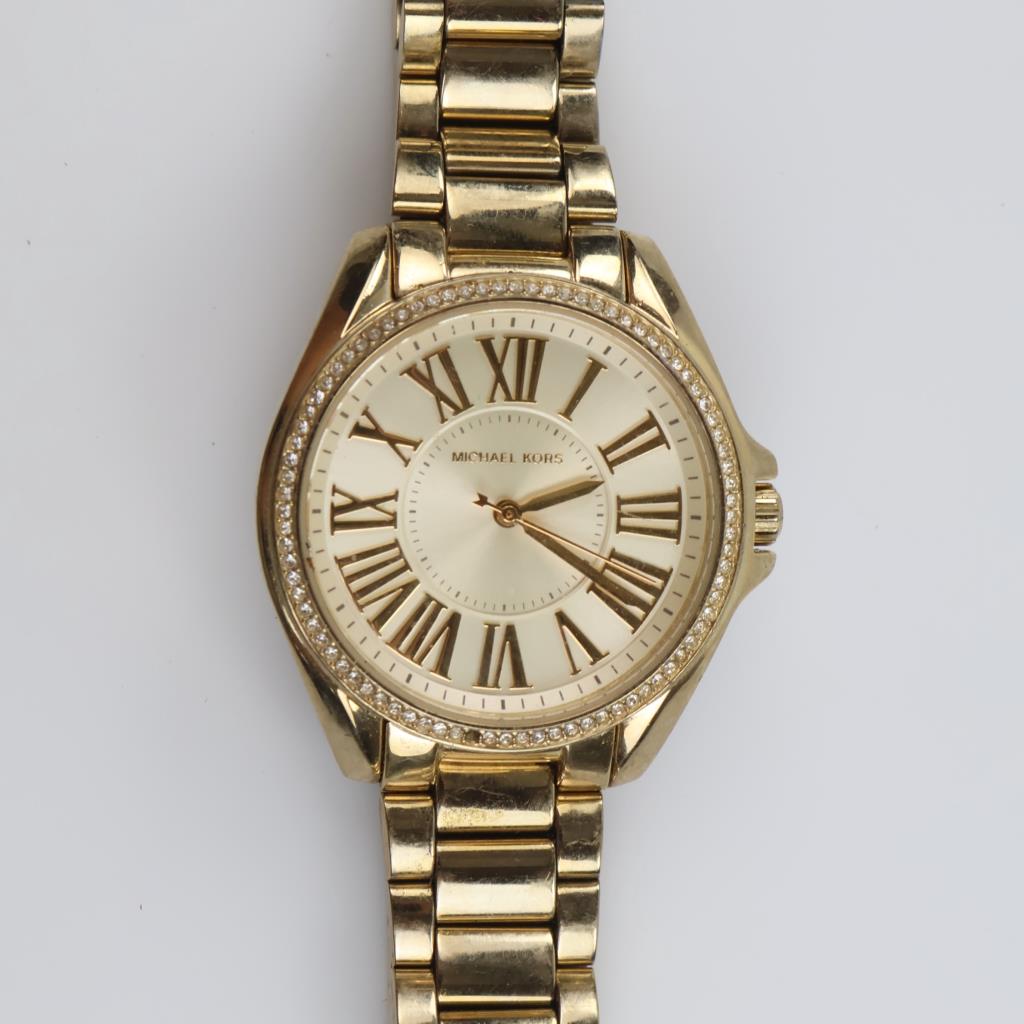 Michael Kors Kacie Clear Stone Watch