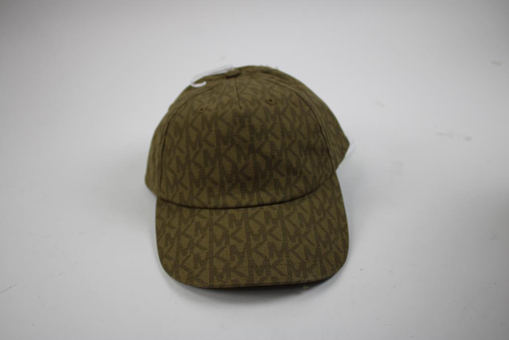 Michael Kors Monogram Adjustable Women's Brown Hat