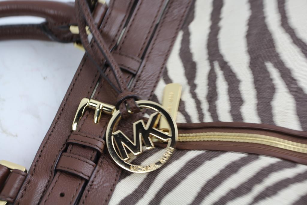 Michael Kors Zebra Print Handbag Property Room Michael Kors Zebra Print Handbag
