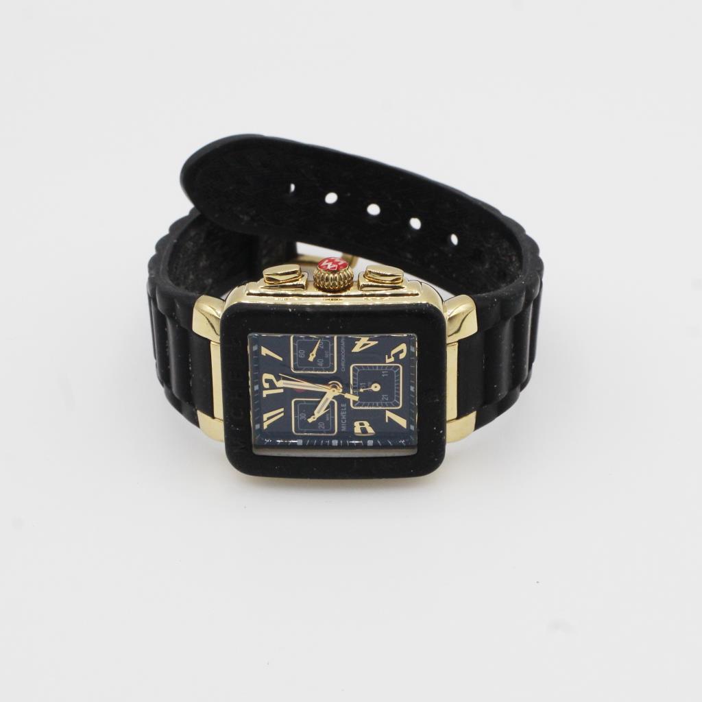 Michele Park Jelly Bean Chronograph Watch