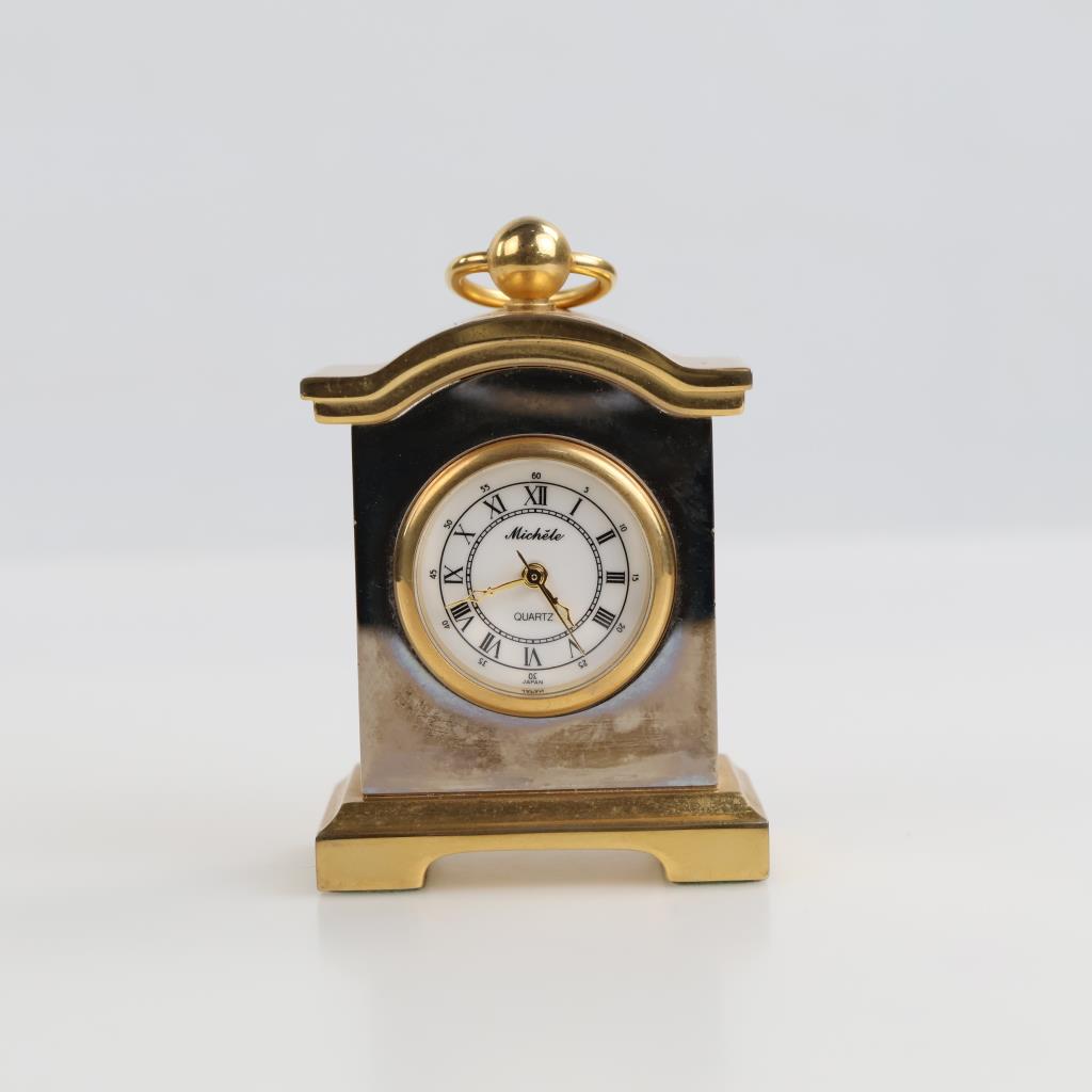 Michele Two-tone Mini Desk Clock
