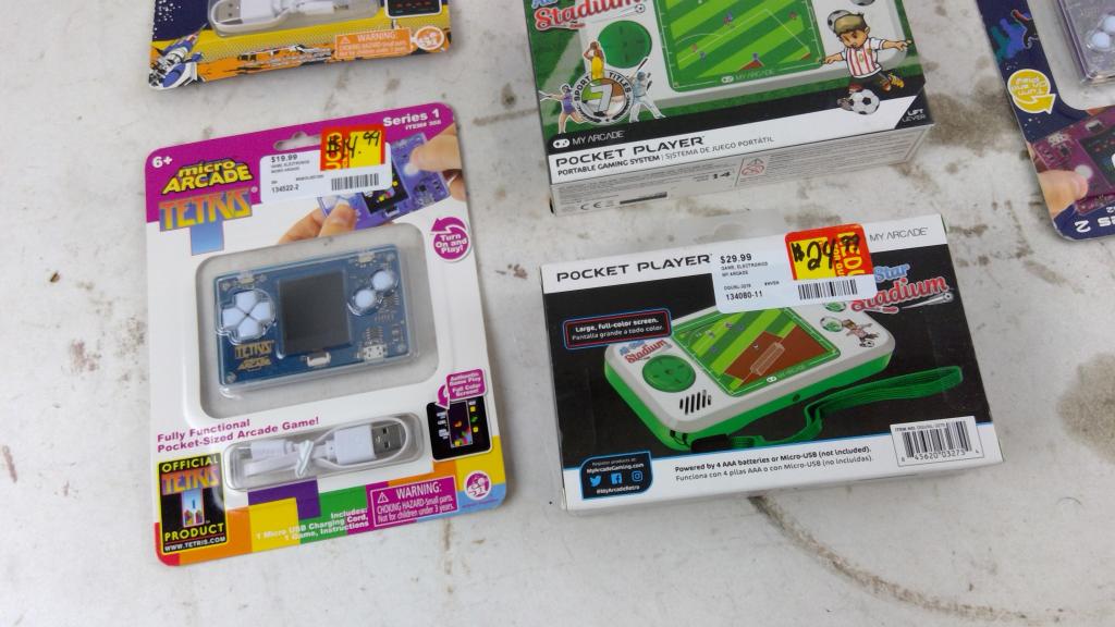 Micro Arcade Handheld Games And More 5+ Pieces
