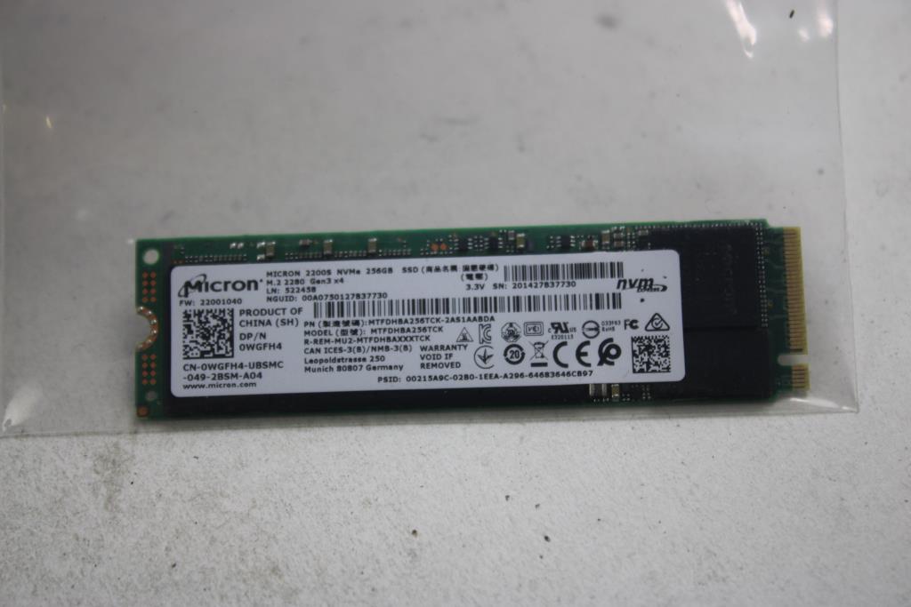 Micron 256 GB Solid-State Drive