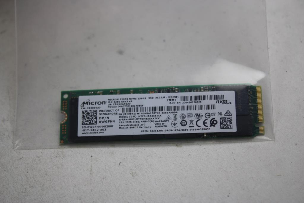 Micron 256 GB Solid-State Drive