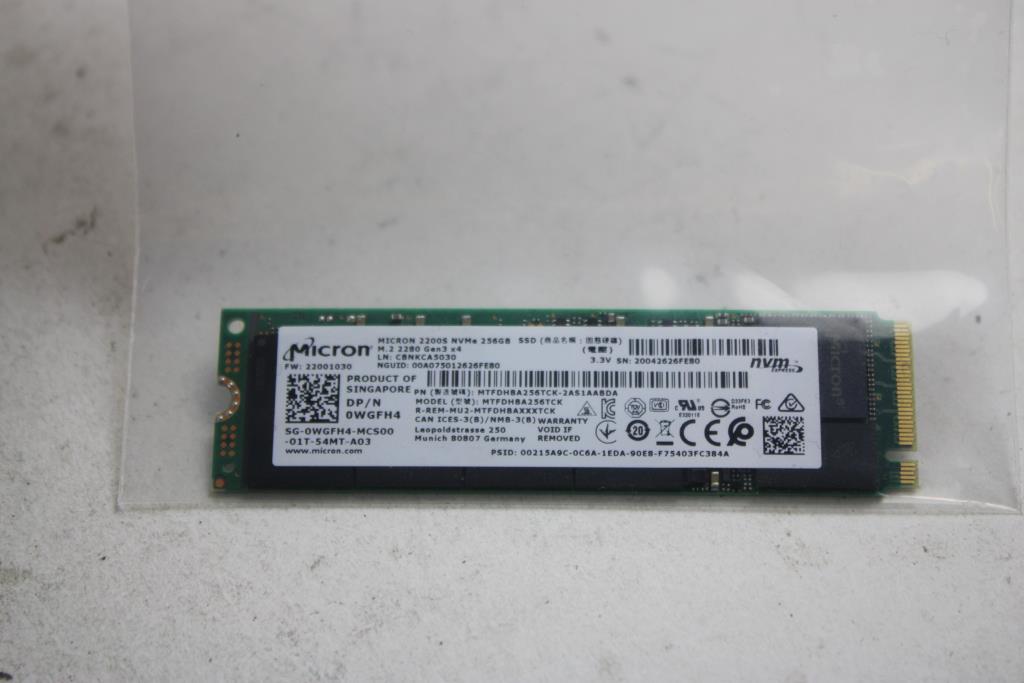 Micron 256 GB Solid-State Drive
