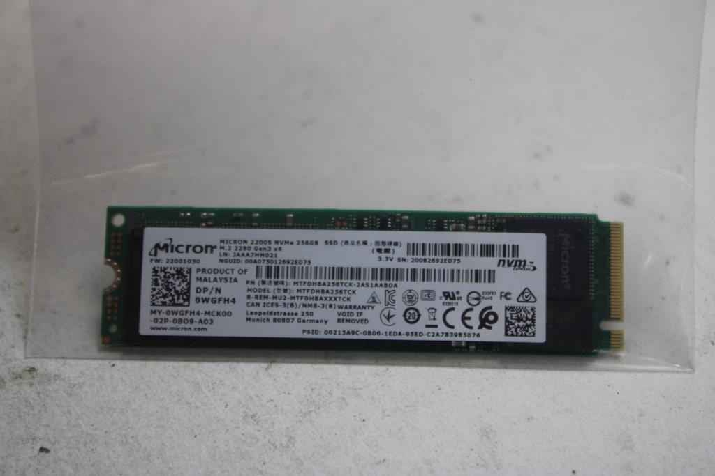 Micron 256 GB Solid-State Drive