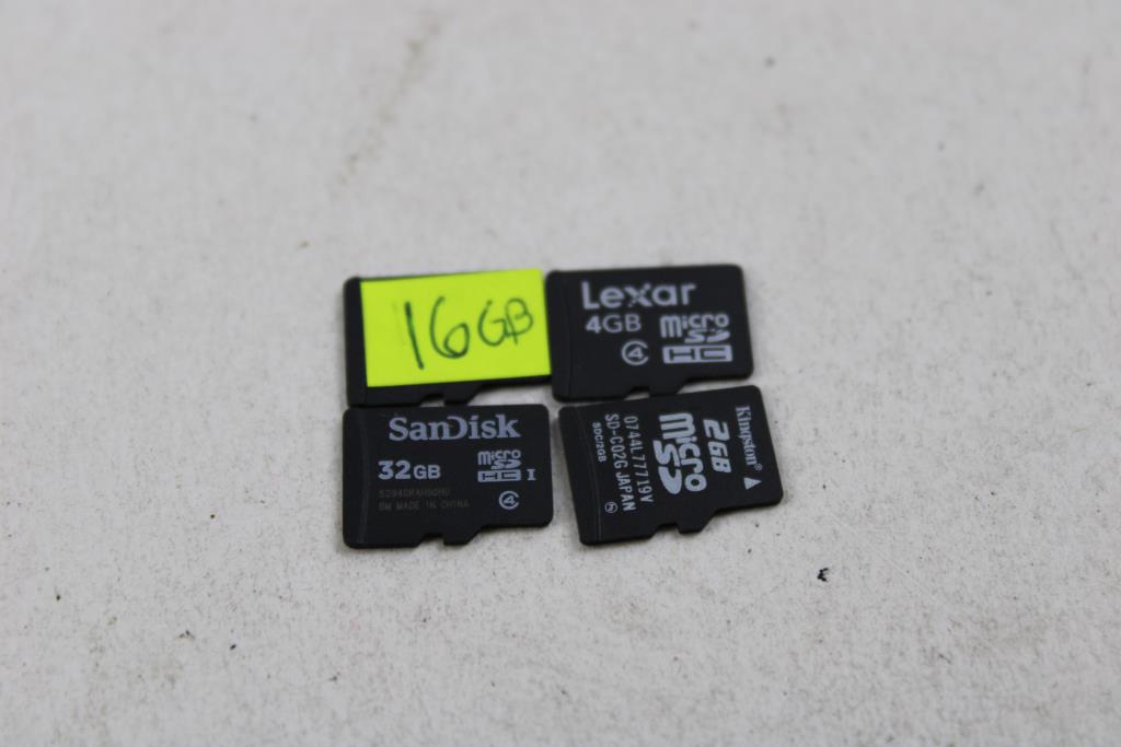 Microsd 7 Pieces, Adapter, 4,16,32,256, 128 Gb