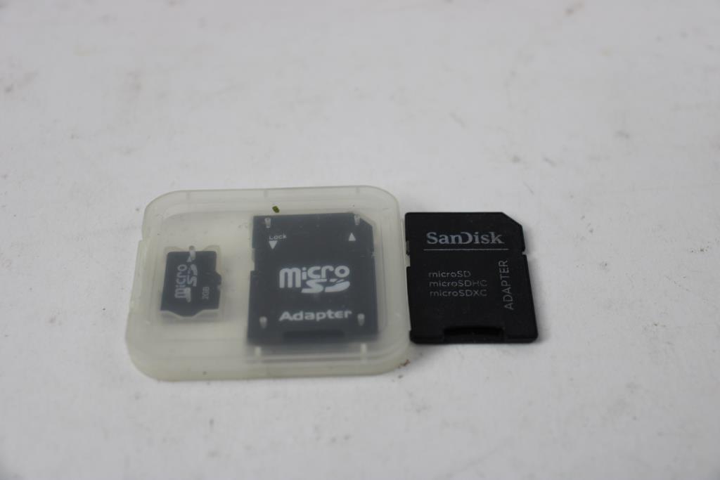 MicroSD Cards, 5 Pieces With Micro SD To SD Adapters