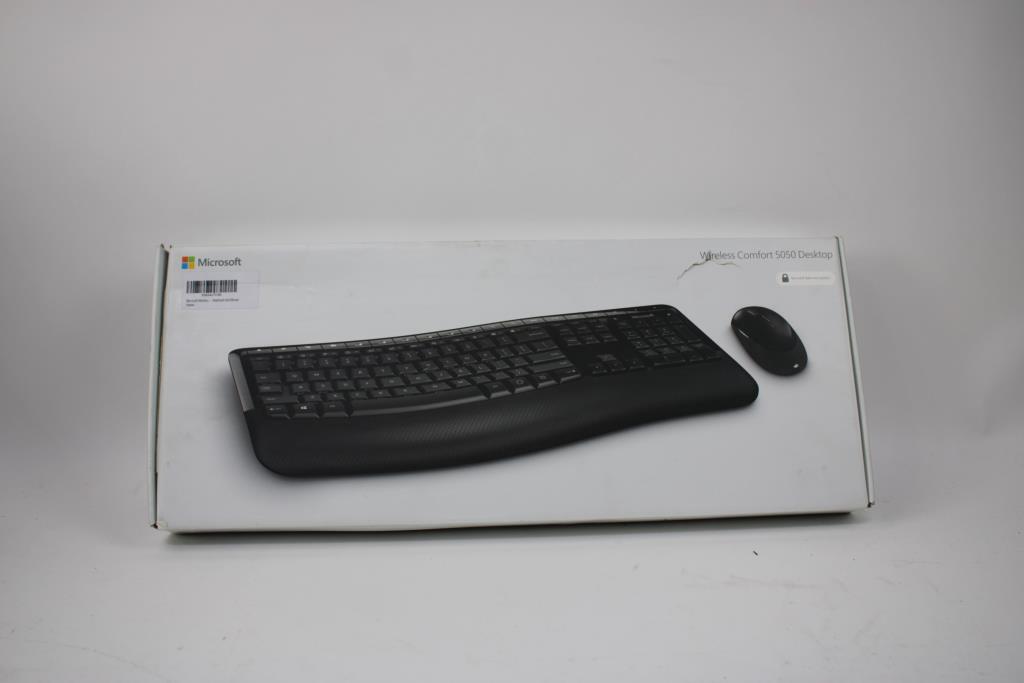 Microsoft Wireless Comfort 5050 Desktop Keyboard And Mouse