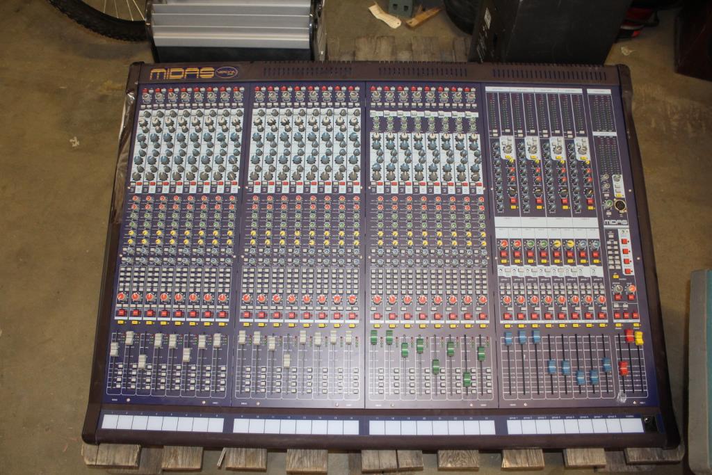 Midas Verona 240 Mixing Console, ATC Loudspeaker, And More, 3 Pieces