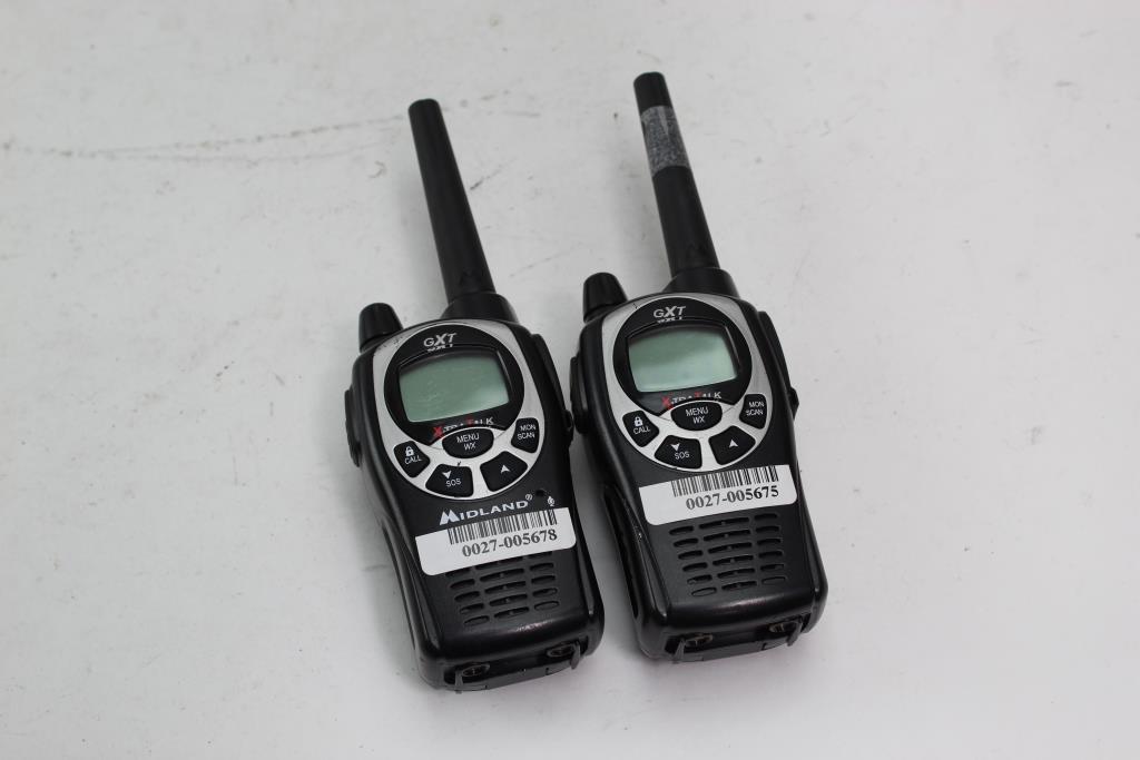 Midland AVP-1 Headset Pair For Two-Way Radios - Comfortable Over-the-Ear Microphone With VOX/PTT