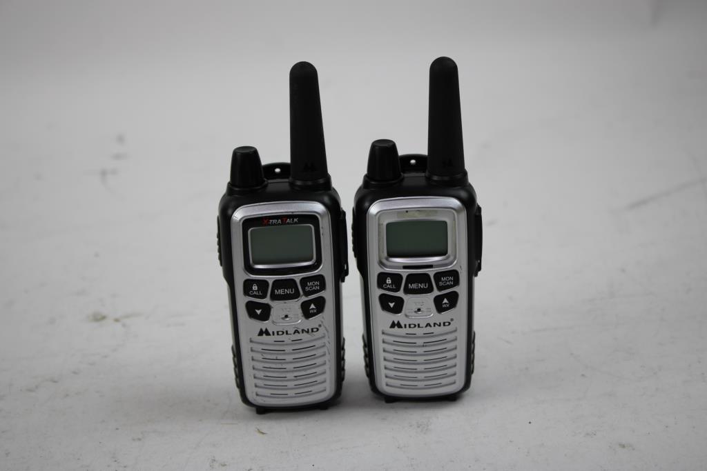 Midland Two-way Radio Set & Scipio Tactical Flashlight