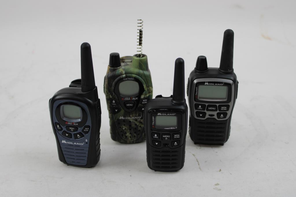 Midland Walkie Talkie Radio Bulk Lot, 6 Pieces