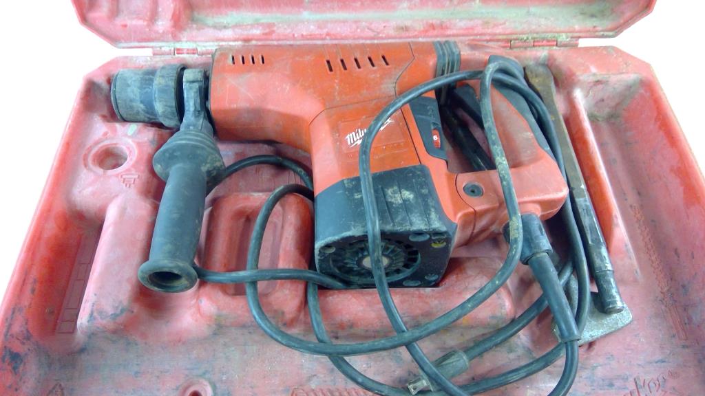 Milwaukee 1-1/2" Spline VS Rotary Hammer