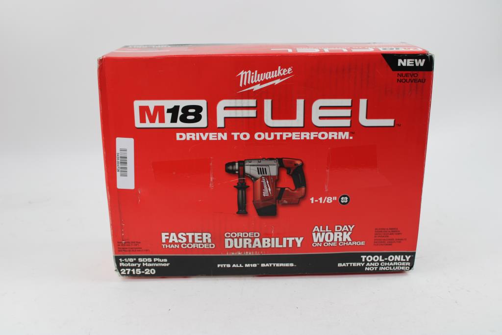 Milwaukee 1-1/8" SDS Plus Rotary Hammer