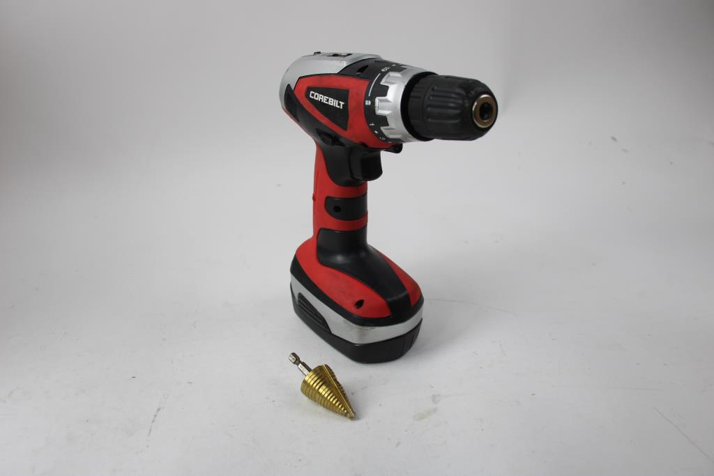 Milwaukee 1/2" Hammer Drill/Driver, And Corebilt Cordless Drill, 2 Pieces