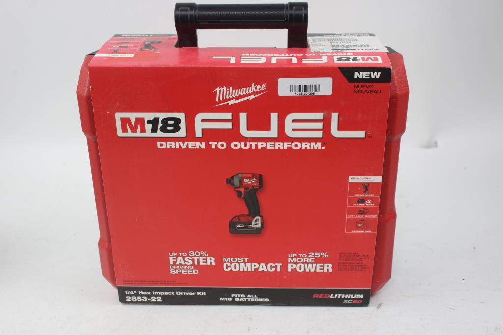 Milwaukee 1/4" Hex Impact Driver Kit