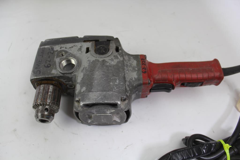 Milwaukee 16751 Hole Hawg Corded Heavy Duty Right Angle Drill Property Room