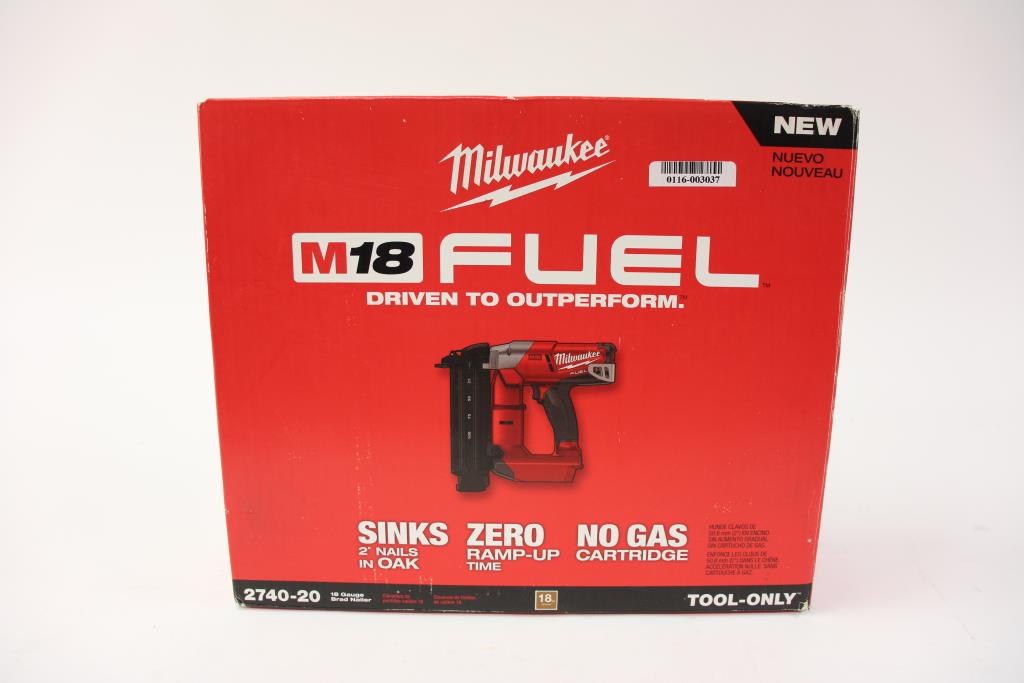 Milwaukee 18 Gauge Brad Nailer Property