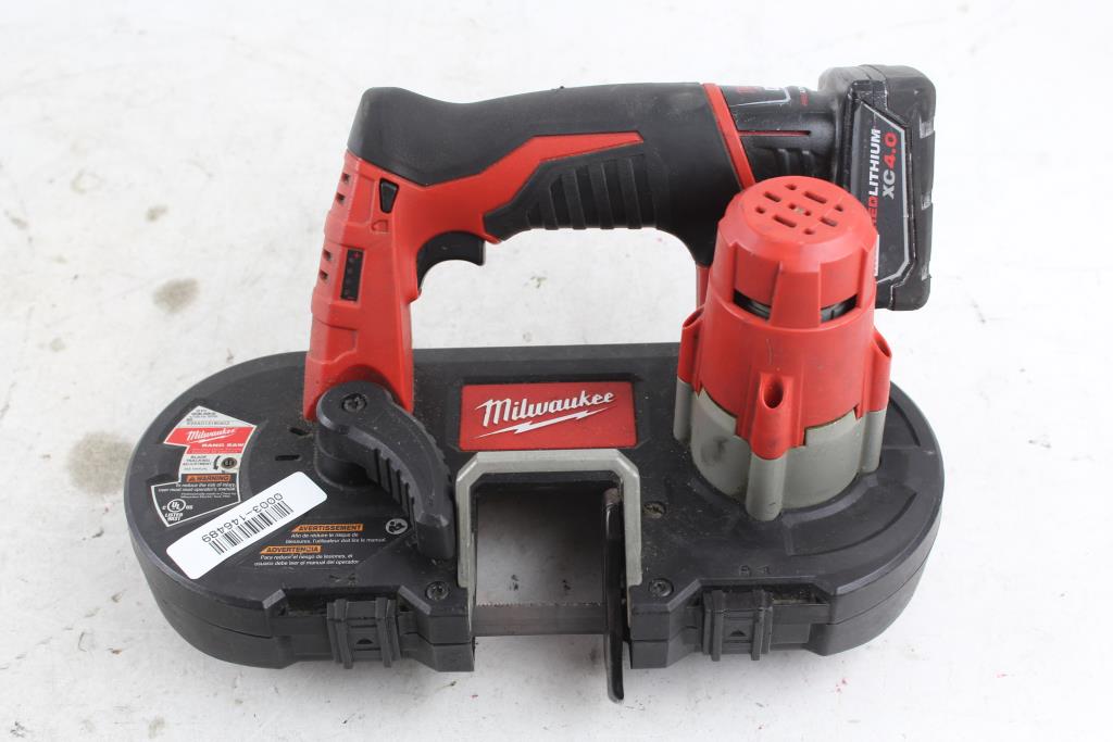 Milwaukee 242920 Cordless Band Saw Property Room