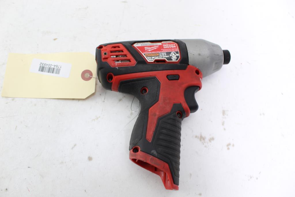 Milwaukee 246220 Cordless Impact Driver (Tool Only) Property Room